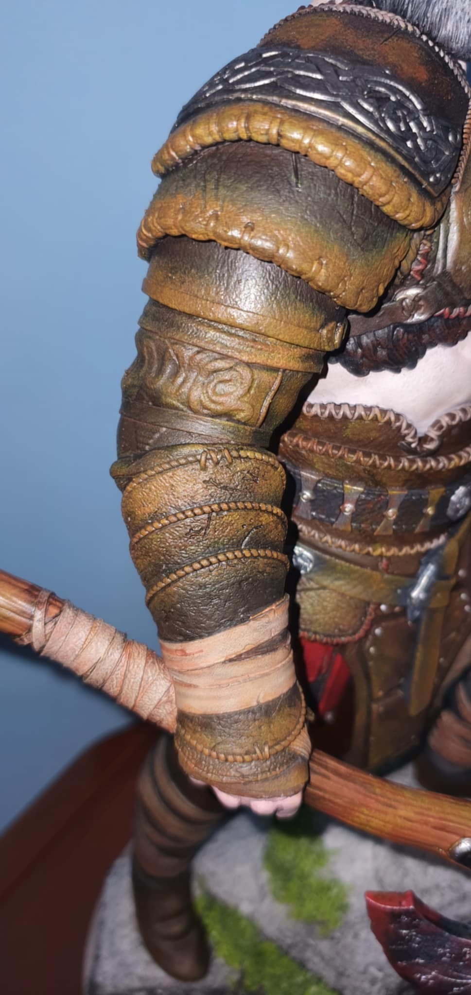 Collector statue craftsmanship and textures