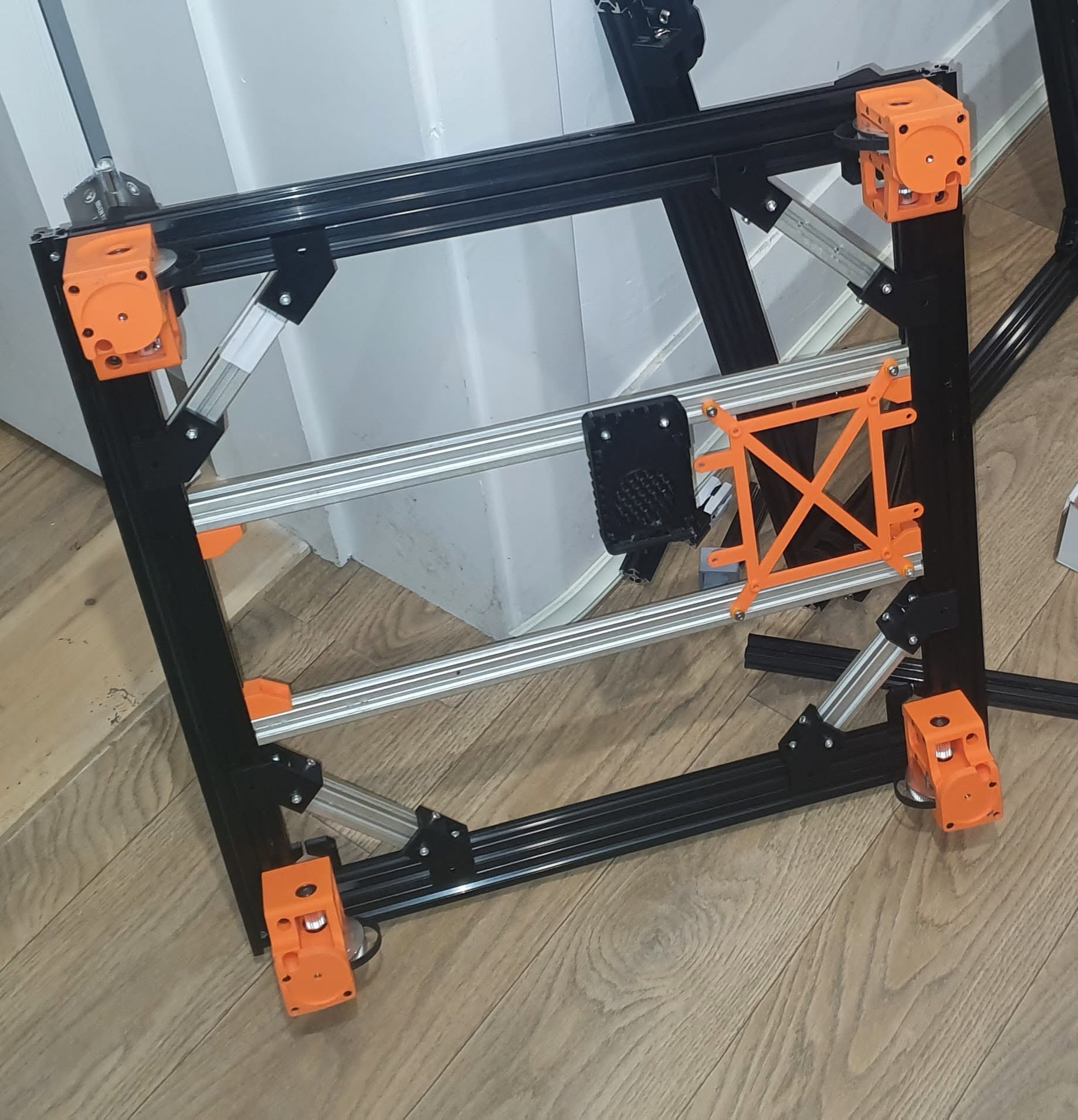Bottom Frame With MCU Board Mountings