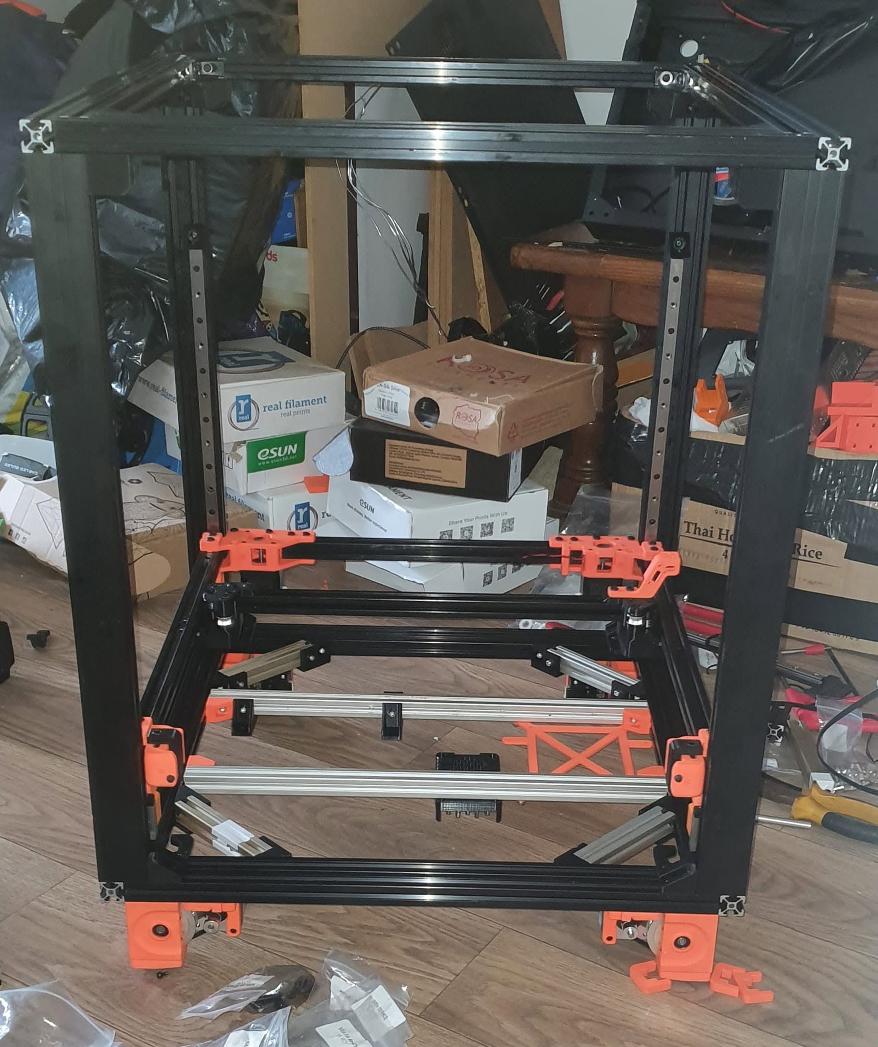 Frame With Gantry Mounted