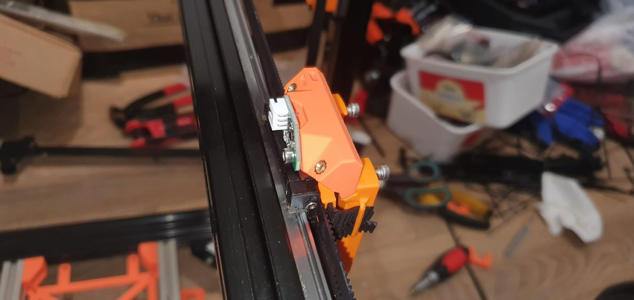 Toolhead Leveling Sensor Mounted