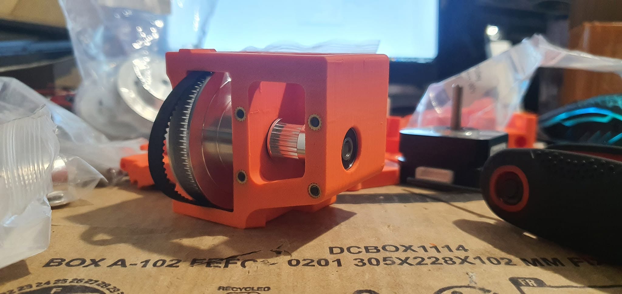 Z Axis Gearbox Rear