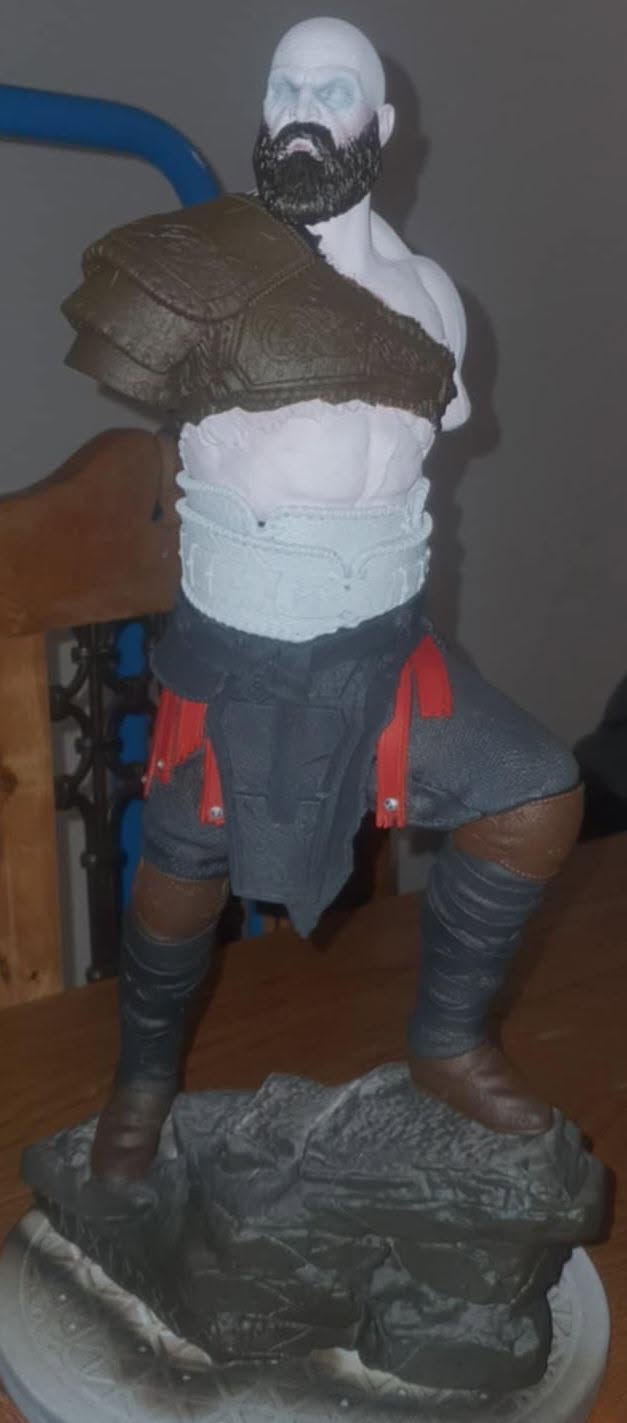 Kratos Statue View 13