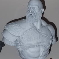 Kratos Statue View 16