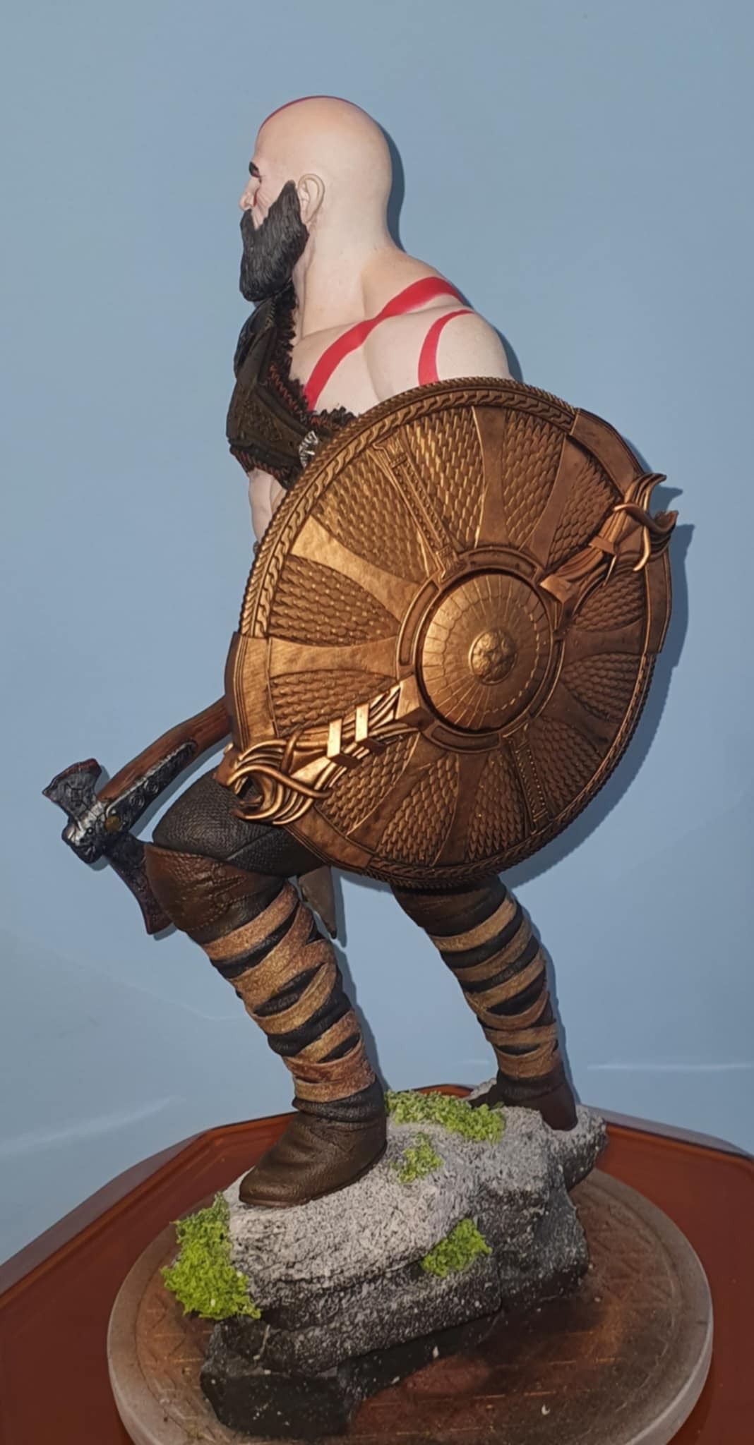 Kratos Statue View 2