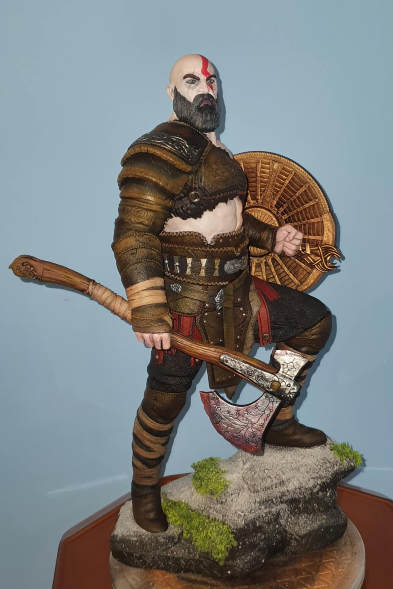 Kratos Statue View 5
