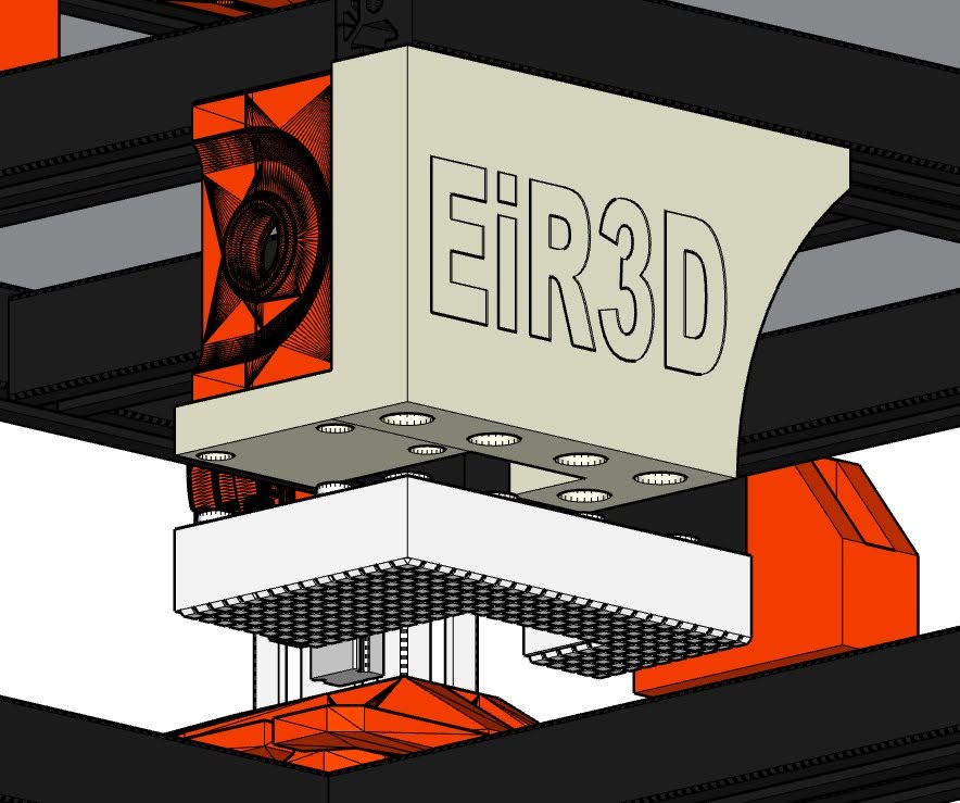 Reinforced Z Drive Mount CAD Drawing