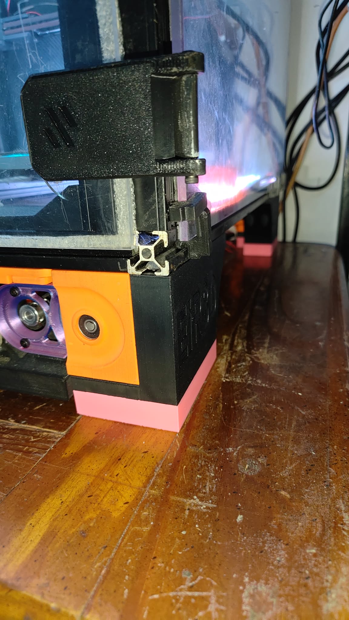 Reinforced Z Drive Mount Installed